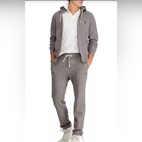 Polo Ralph Lauren Fleece Sweatsuit Jogger Zip Hoodie Set - Picture 2 of 10